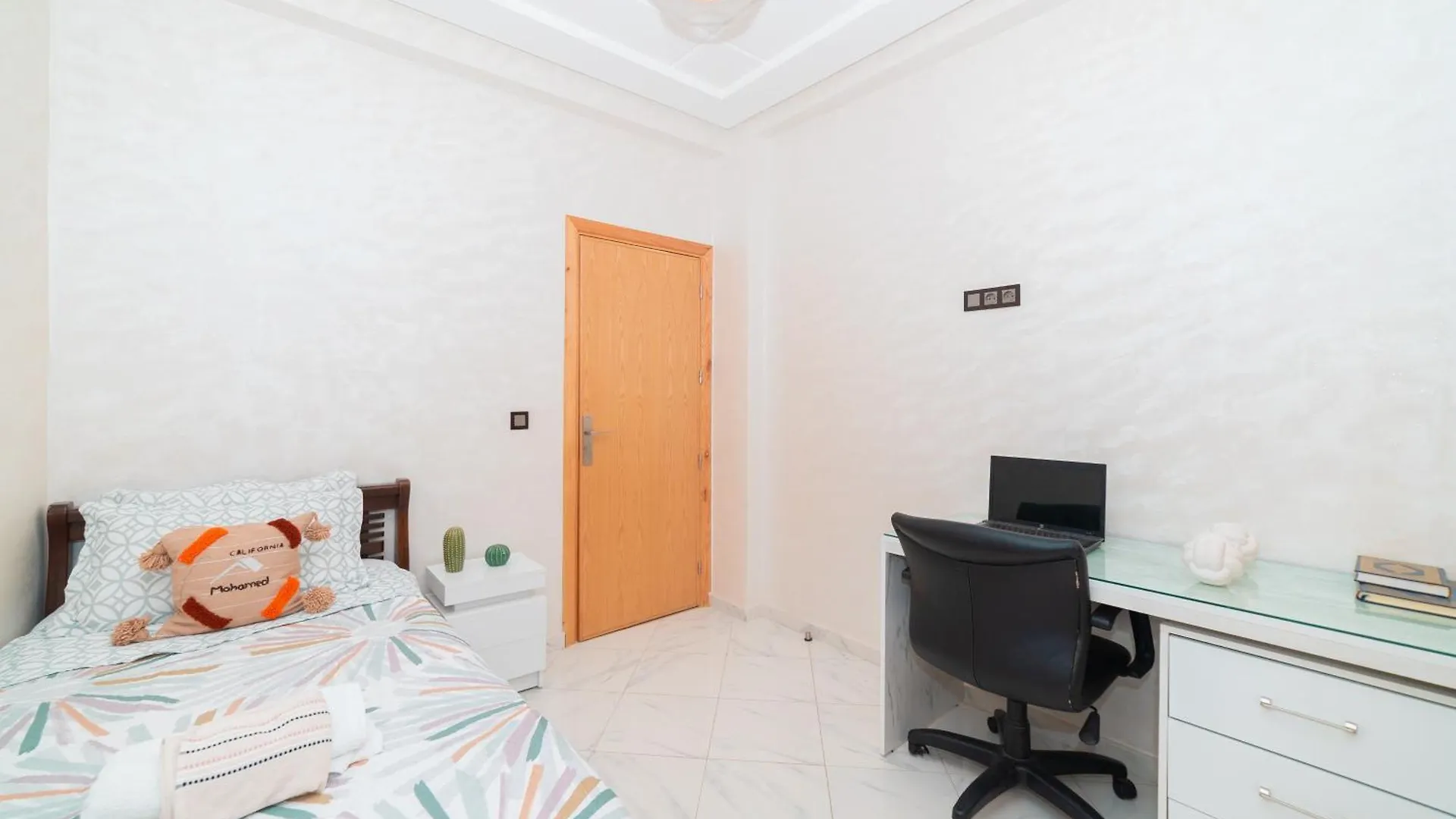 Apartment Confort Familial Lumineux Et Spacieux Avec Jardin, Pres De L'Aeroport Et A Proximite De Marjane Et De La Foret Fes Morocco